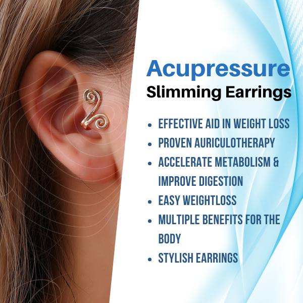 Acupressure Slimming Earrings（Limited Time Discount 🔥 Last Day）