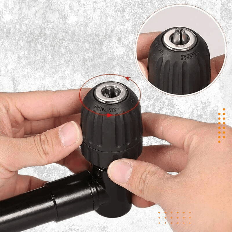 CornerFlex Drive – 1500 RPM Right Angle Drill Extension for Professionals