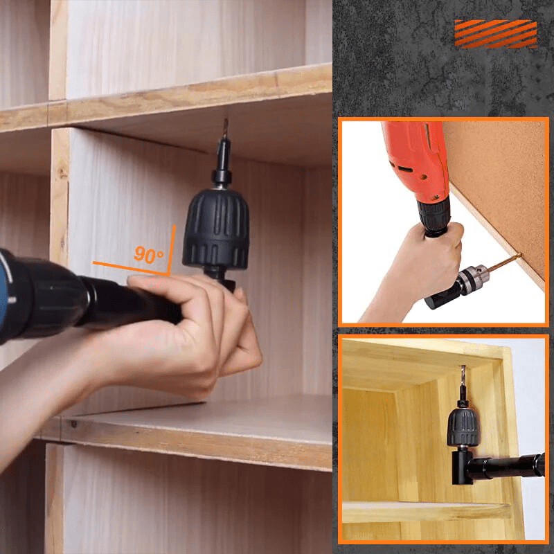 CornerFlex Drive – 1500 RPM Right Angle Drill Extension for Professionals