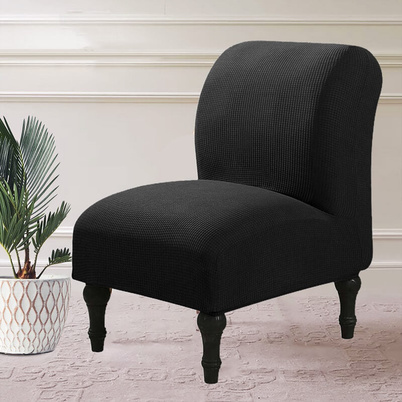 Armless Accent Chair Slipcover, Stretch Sofa Furniture Protector Covers