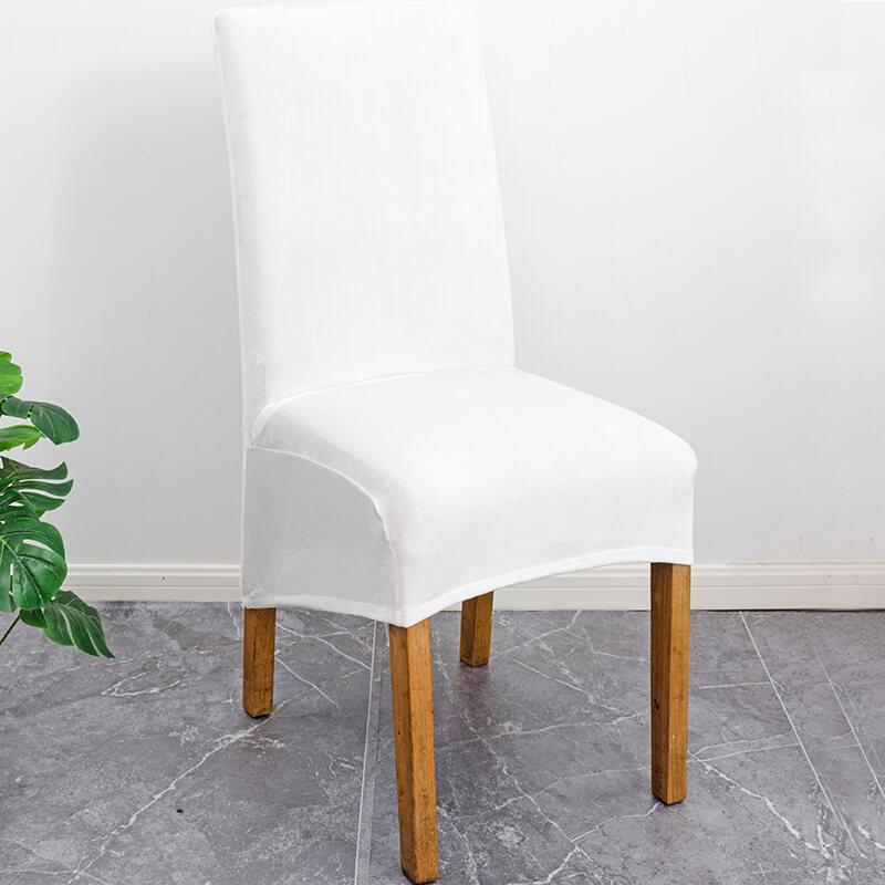 Stretch Velvet XL Size Dining Chair Covers