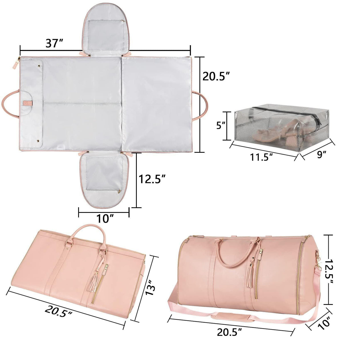 Avichic™- Women's Garment Duffle Bag