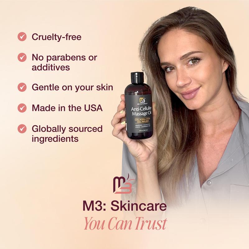 Collagen Skin Massage Oil 240ml – Moisturizing Oil for Soft, Firm-Looking Skin
