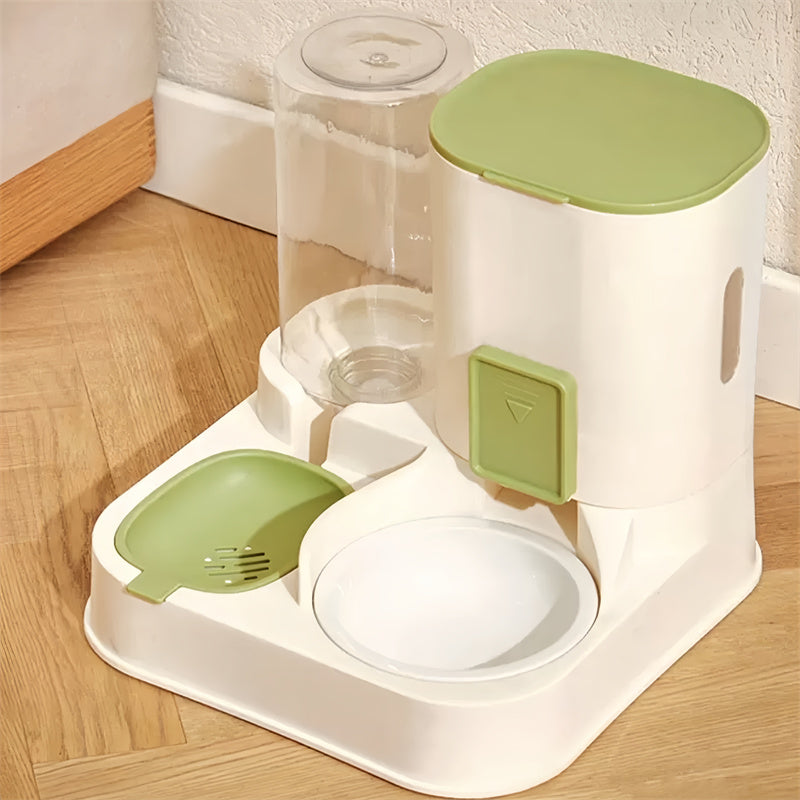 2-In-1 Automatic Cat Feeder & Waterer