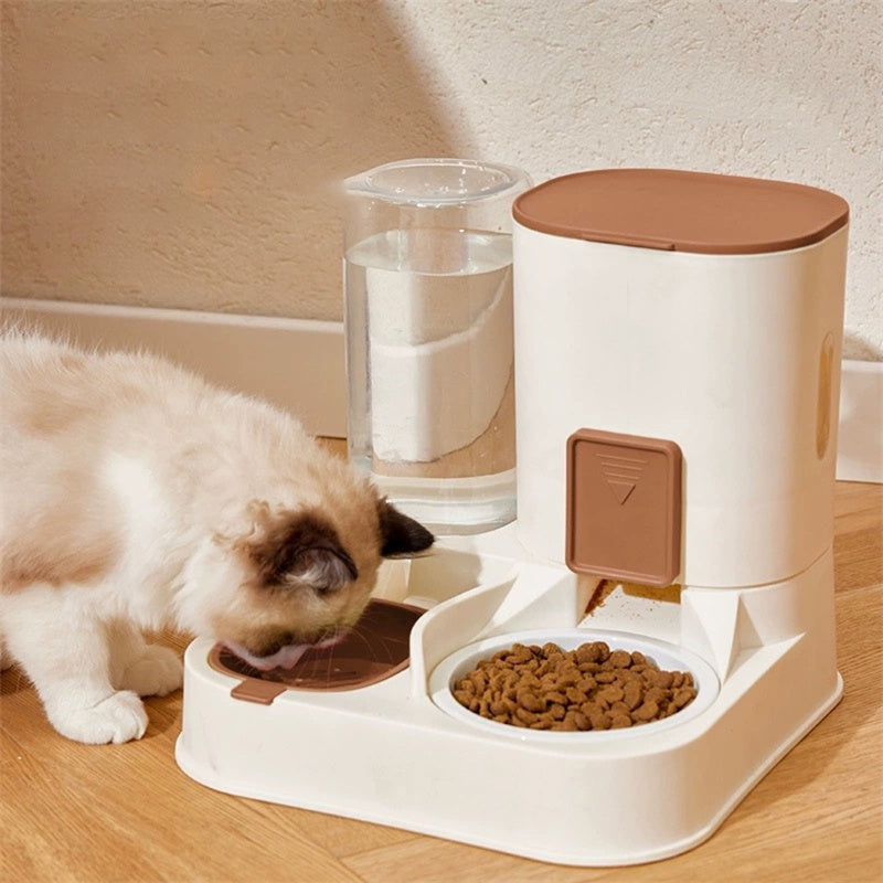 2-In-1 Automatic Cat Feeder & Waterer