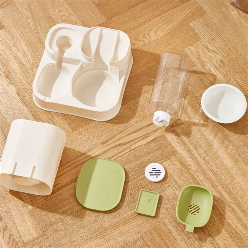 2-In-1 Automatic Cat Feeder & Waterer