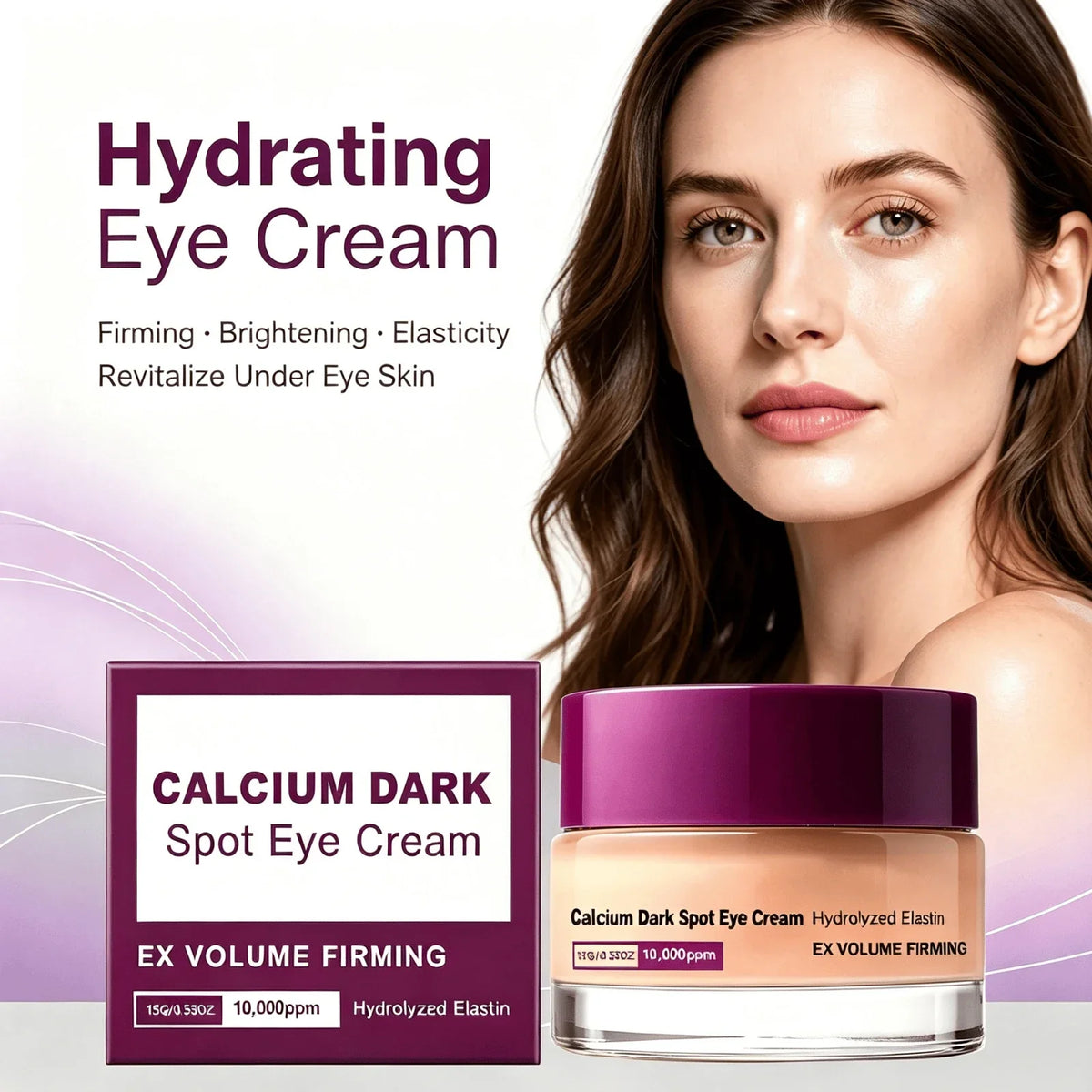 Hydrating Eye Cream with Tallow Extract 15g – Nourishing Under-Eye Cream