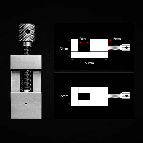 Small Steel Vise 1"