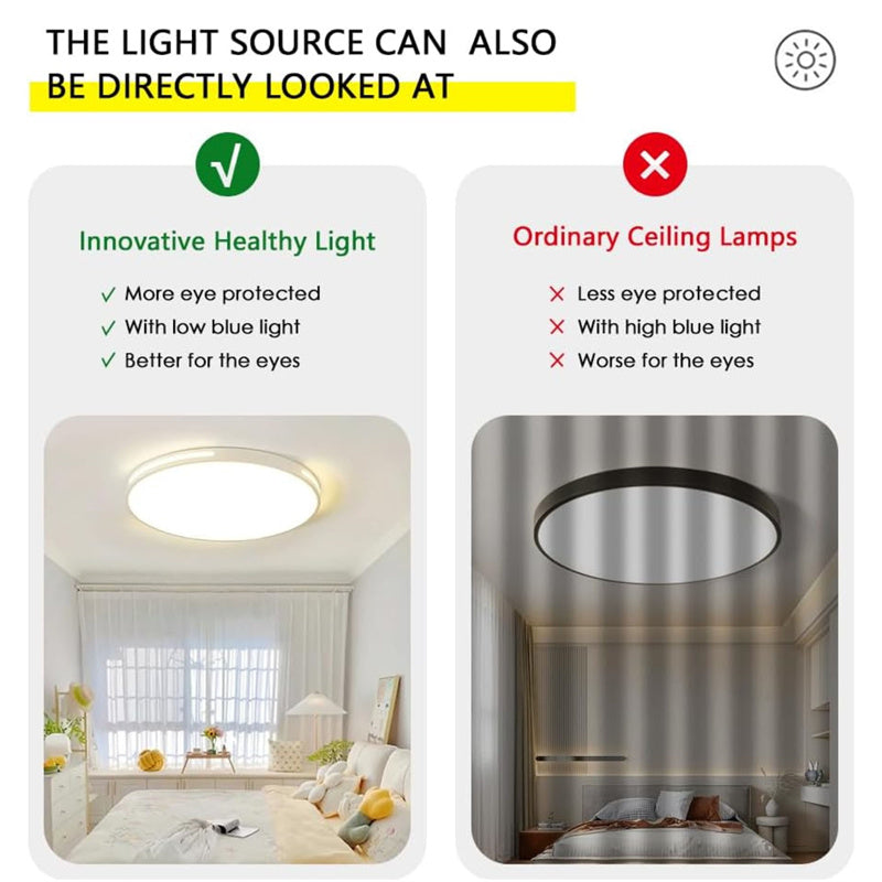 Nordic Dimmable Round LED Ceiling Light