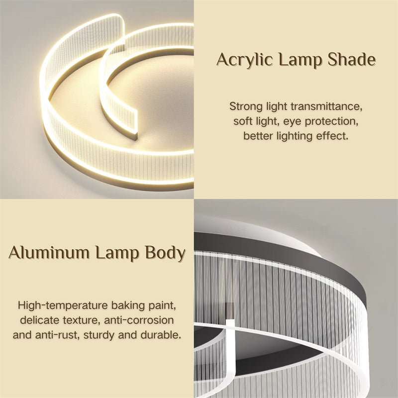 Acrylic LED Round Ceiling Light