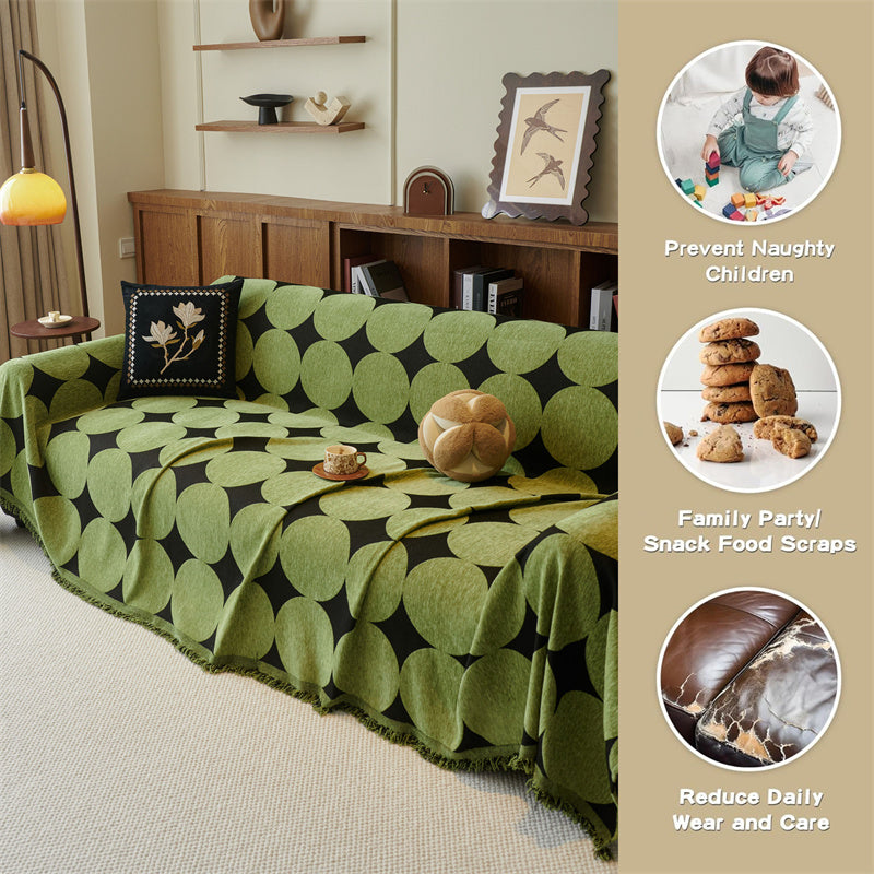 Vintage Noslip Couch Cover Sofa Blanket Covers