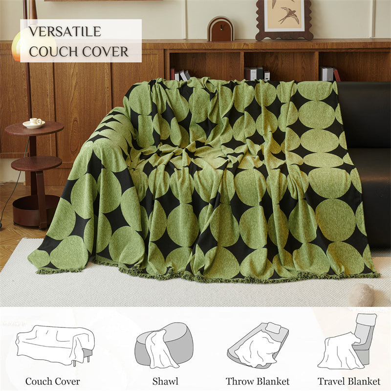 Vintage Noslip Couch Cover Sofa Blanket Covers