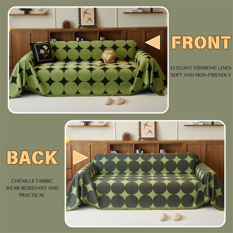 Vintage Noslip Couch Cover Sofa Blanket Covers
