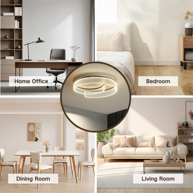 Acrylic LED Round Ceiling Light