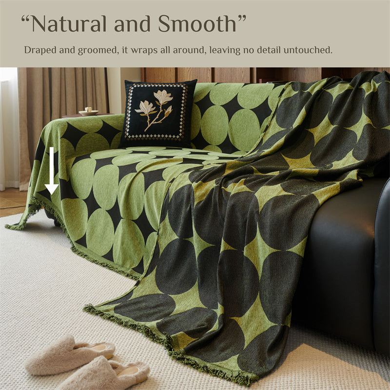Vintage Noslip Couch Cover Sofa Blanket Covers