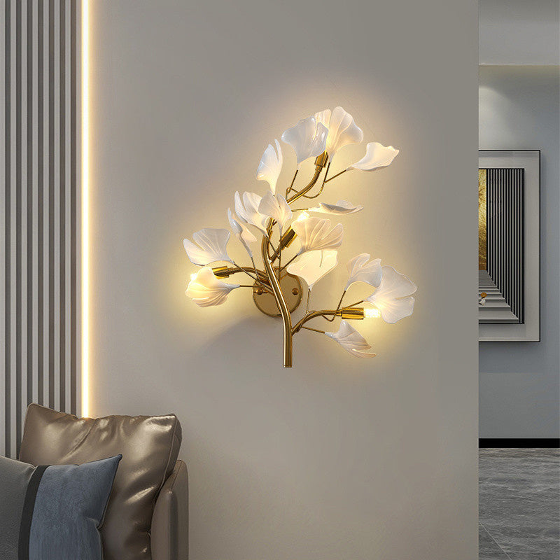 Modern Ginkgo Leaf Wall Lamps
