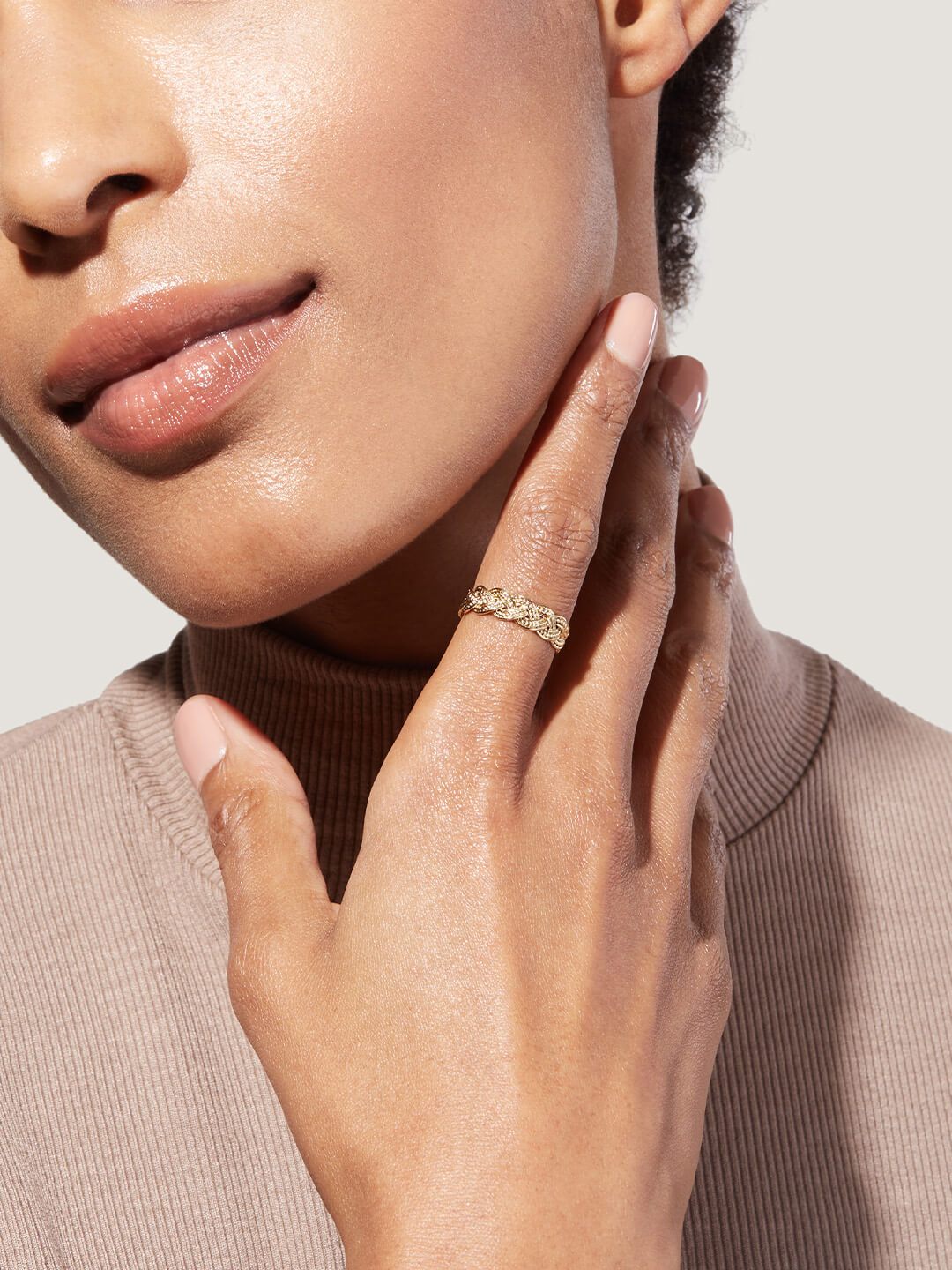 Twist Knitting Ring
