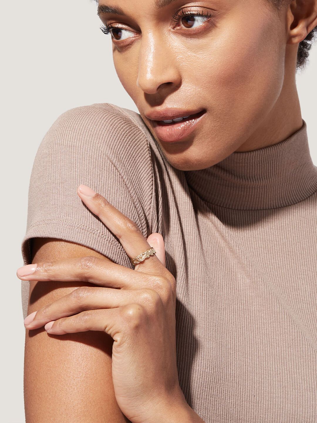 Twist Knitting Ring