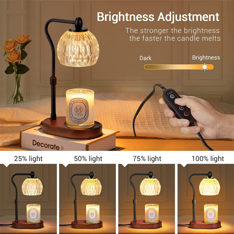 Dimmable Candle Warmer Lamp with 2 Bulbs