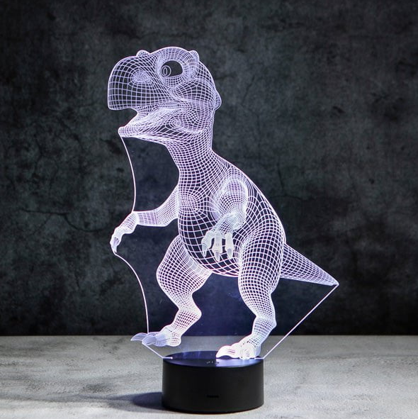 Baby dinosaur, 3D acrylic