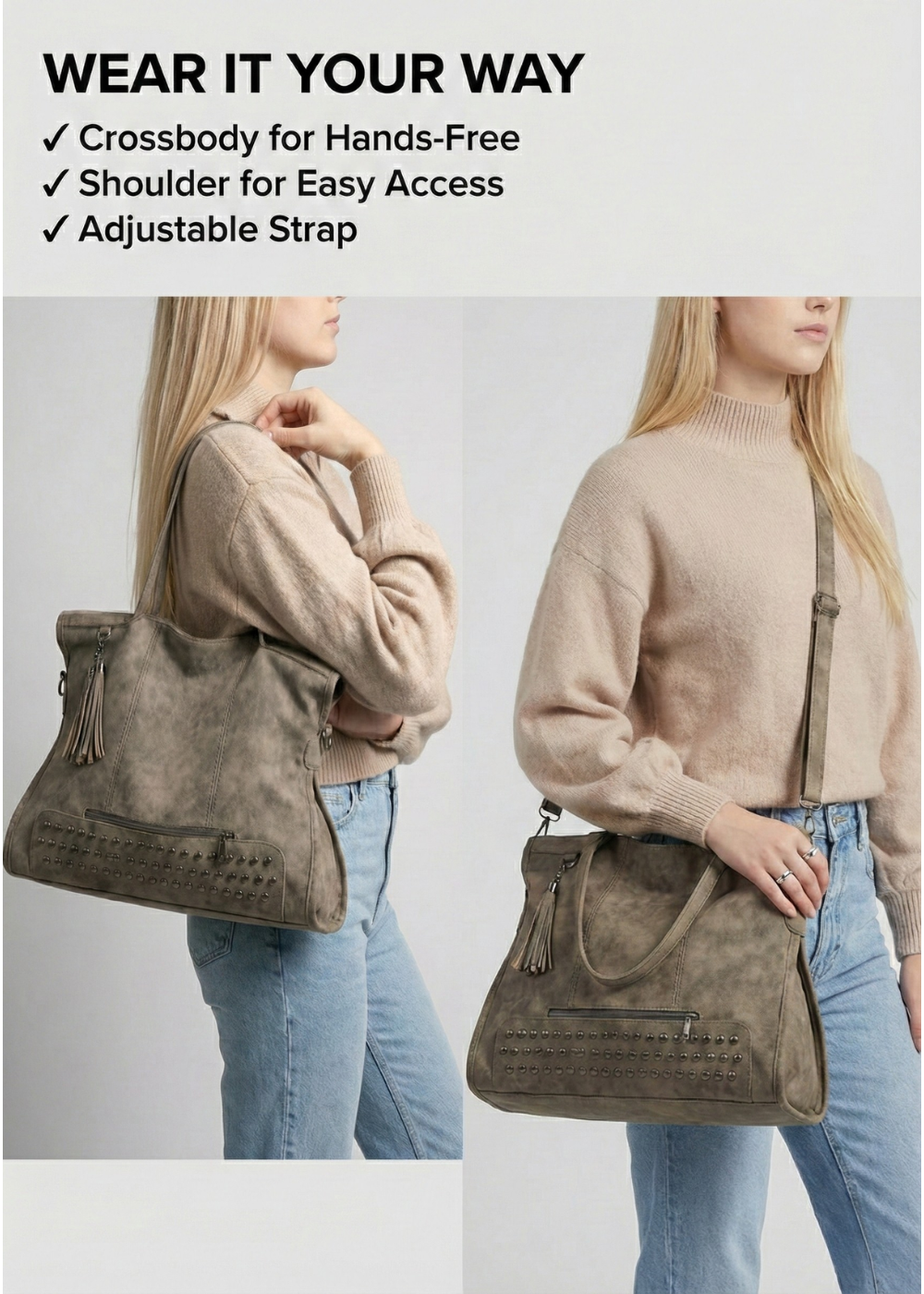 Big tote bag for work | CATANIA