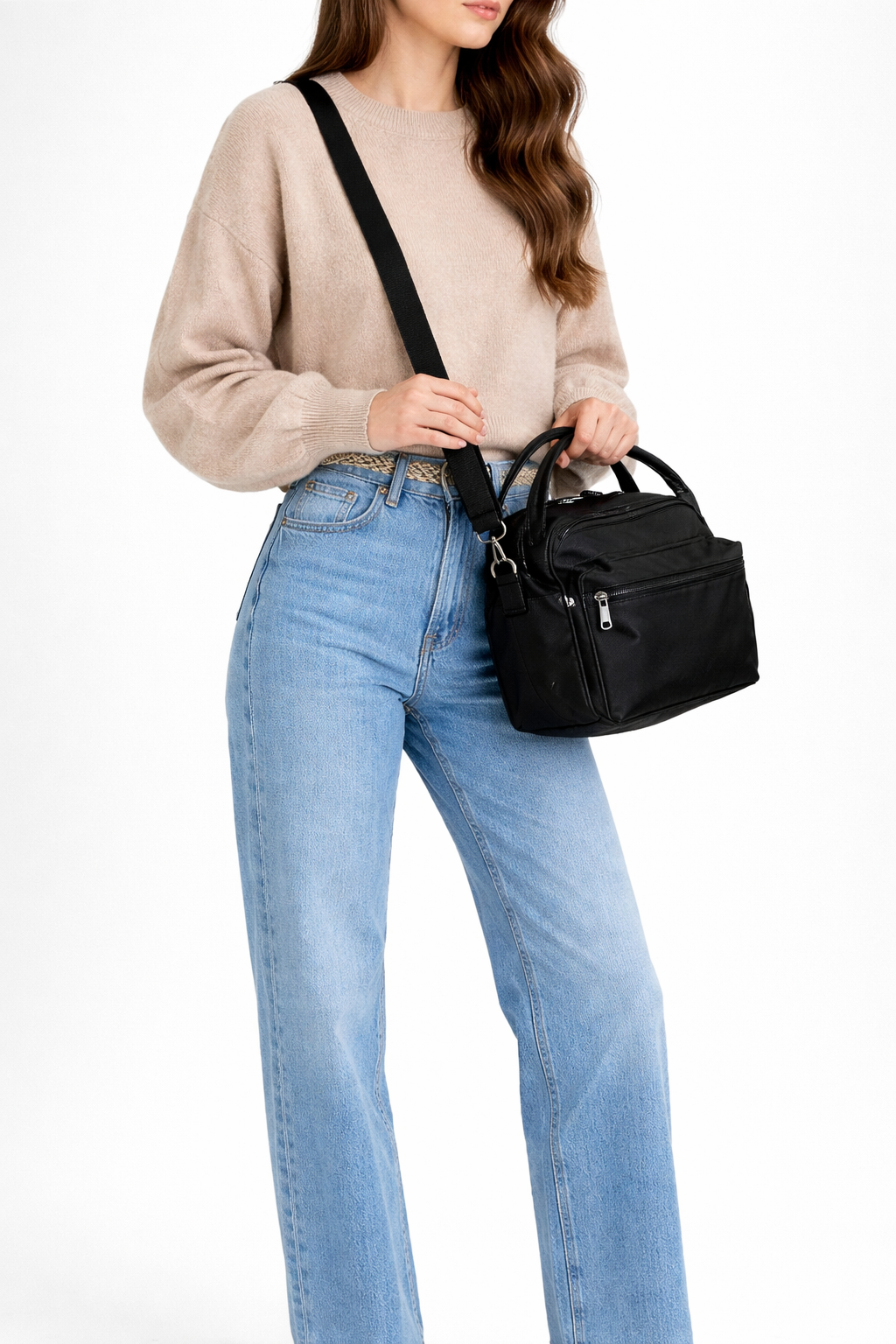 Black handbag for work | Napoli