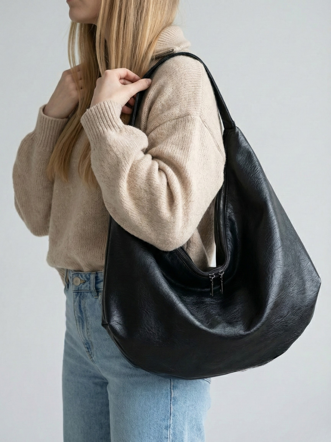 Black everyday bag | Ancona
