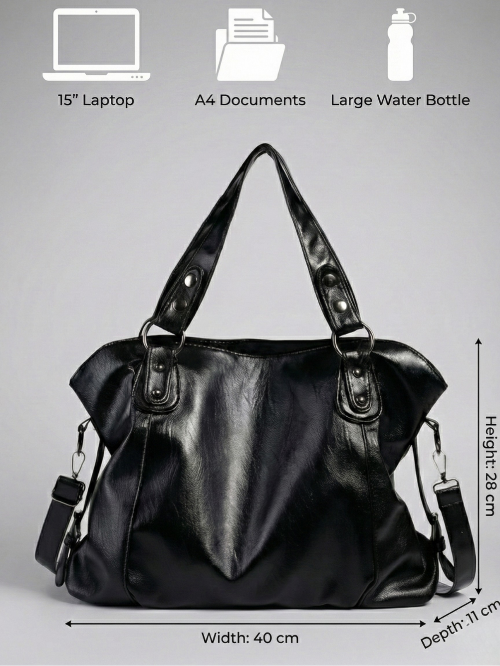 Black uni bag | SIENA