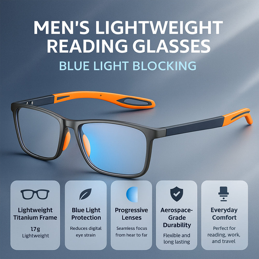 Blue Light Glasses Reading Comfort Design Daily Screen Use