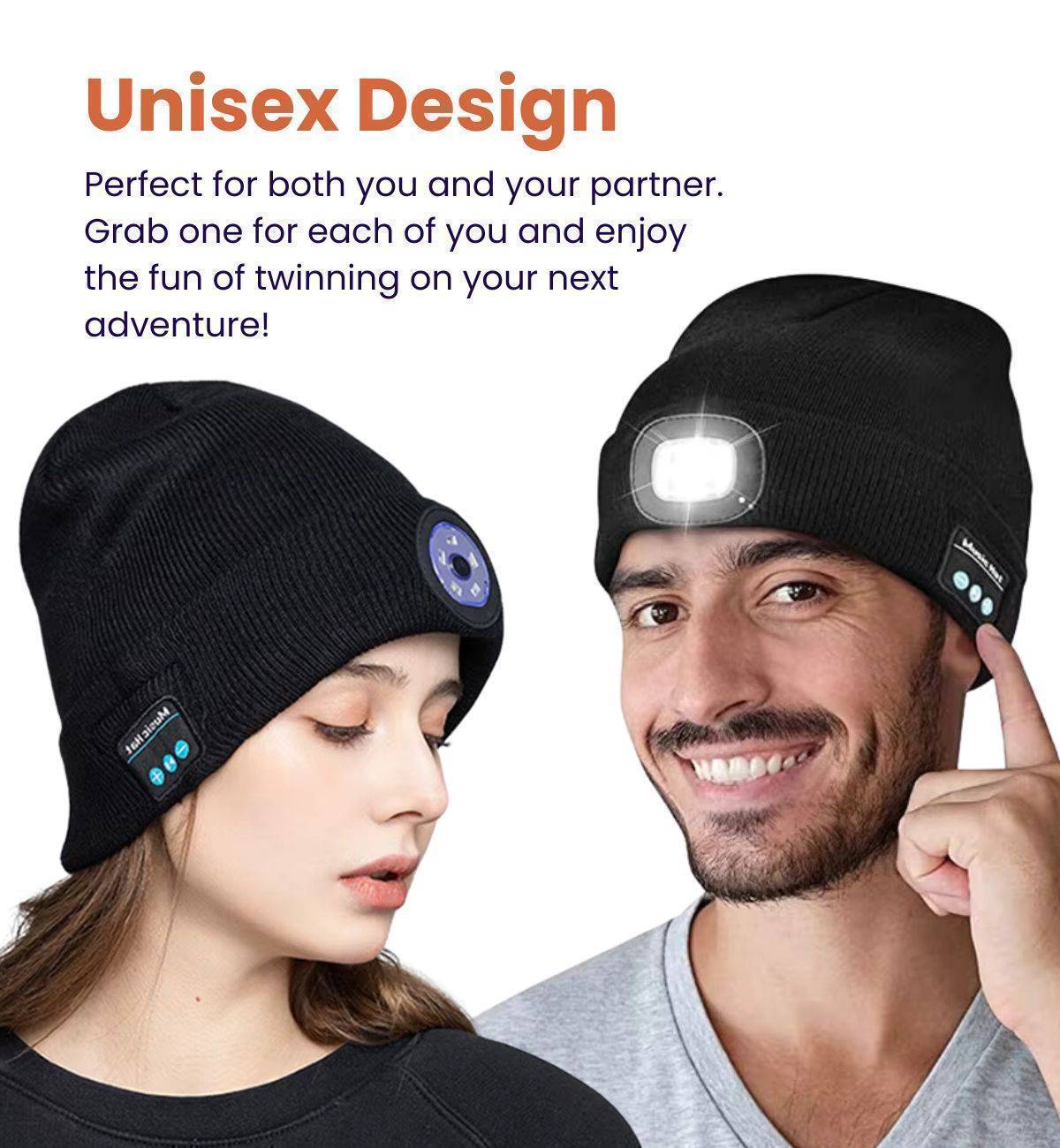Warm Bluetooth 5.0 LED Wireless Hat