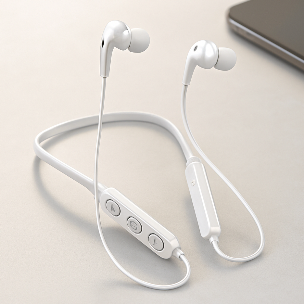 Bluetooth Headphones Wireless Earbuds Mic Sports Calls