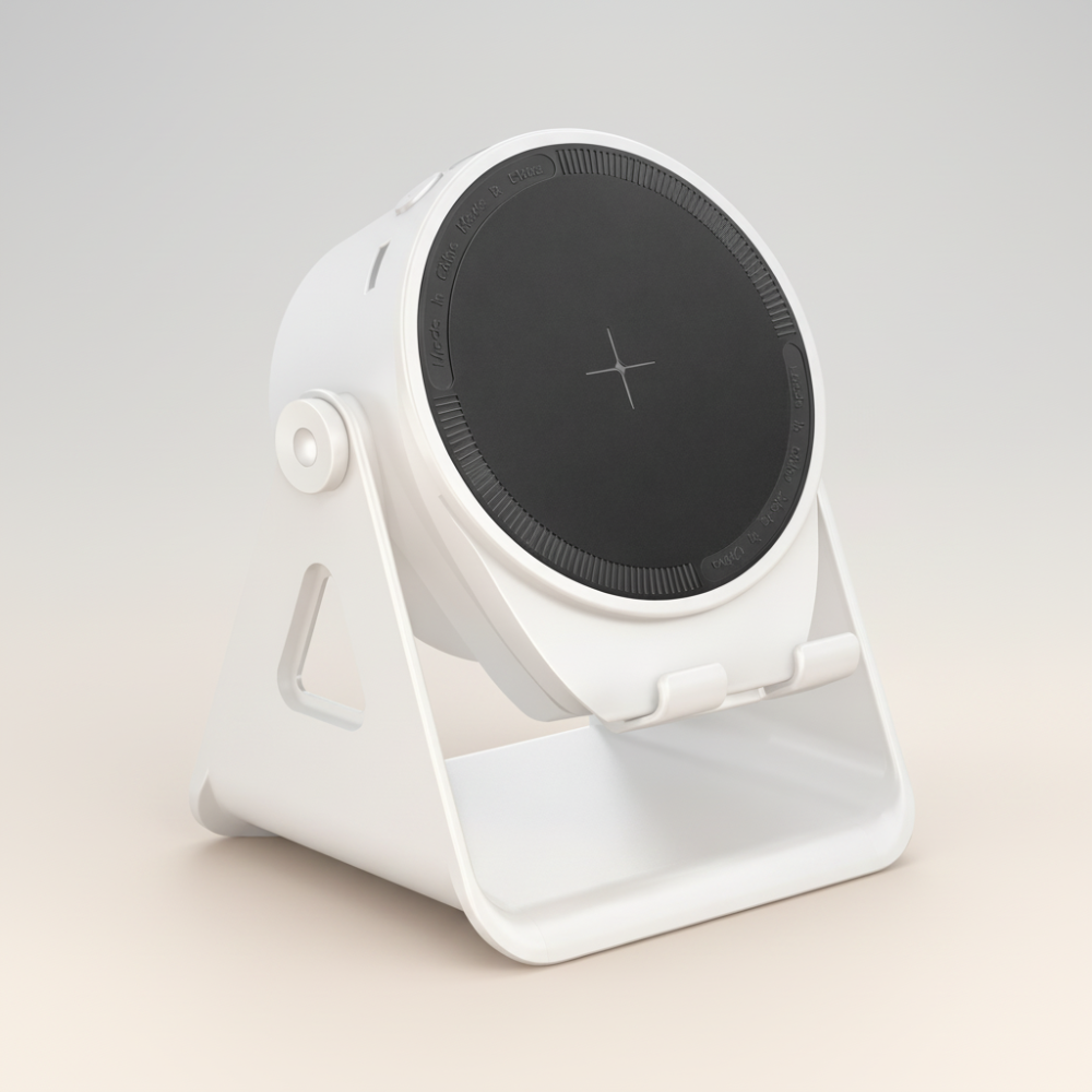 Bluetooth Speaker Phone Stand Wireless Induction Audio Dock