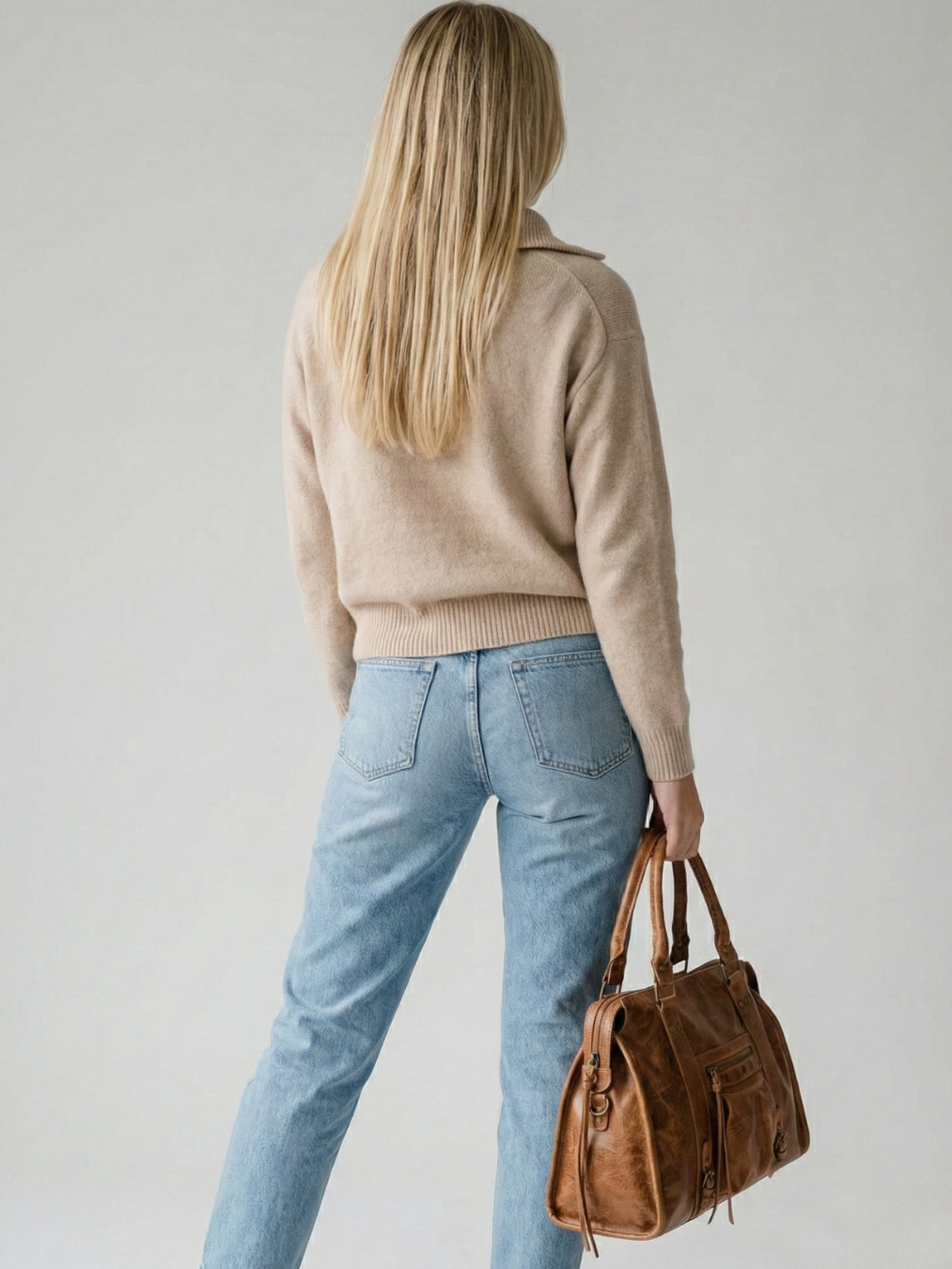 Brown Handbag for Work | Pavia