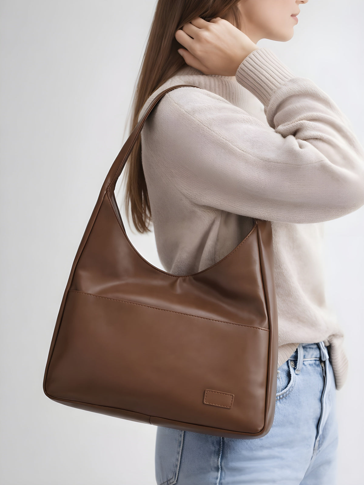 Brown handbag for school | CAPRI