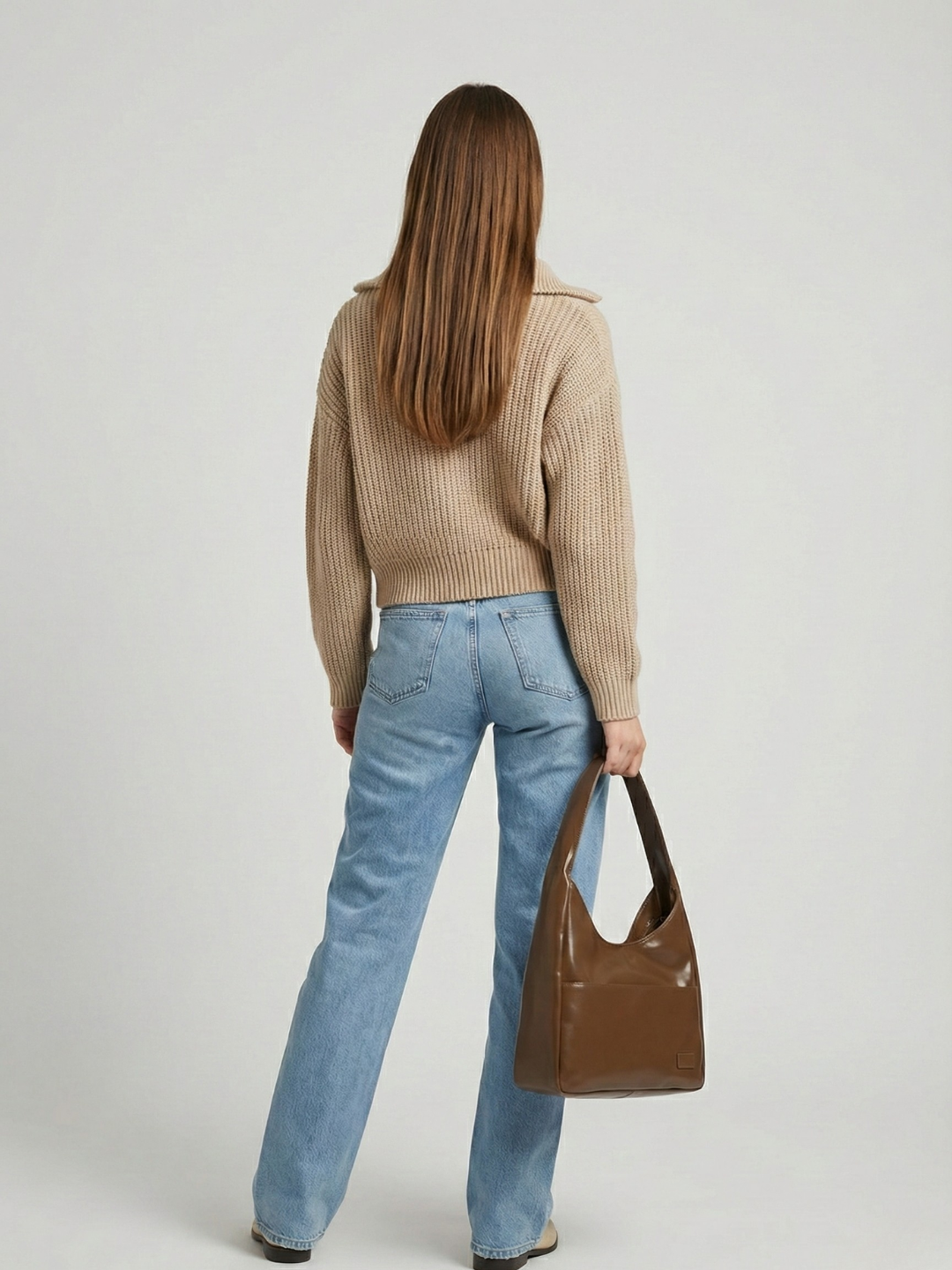 Brown handbag for school | CAPRI