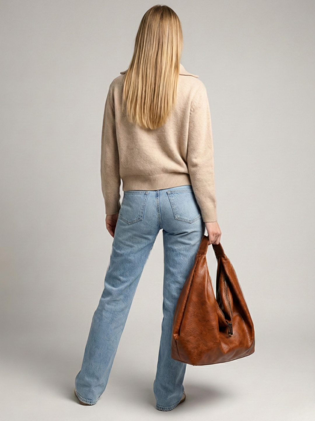 Brown everyday bag | Ancona