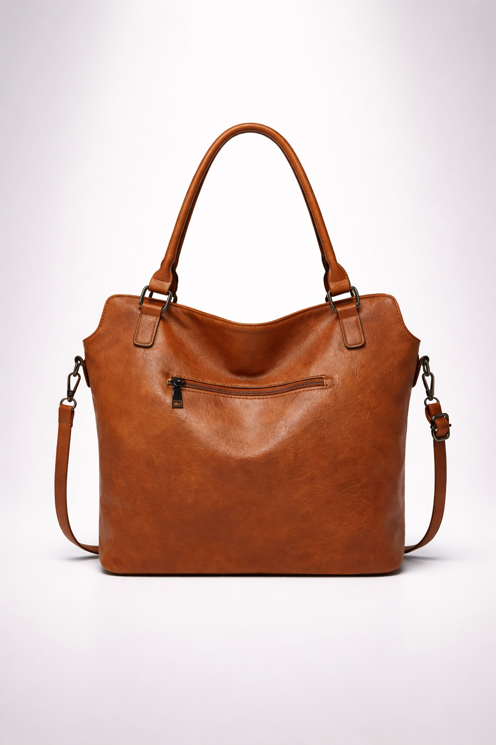 Brown tote bag for school | Cuneo