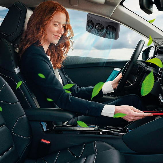 SolarMax Car Air Conditioner - Eco-Friendly, Solar-Powered Cooling for Vehicles