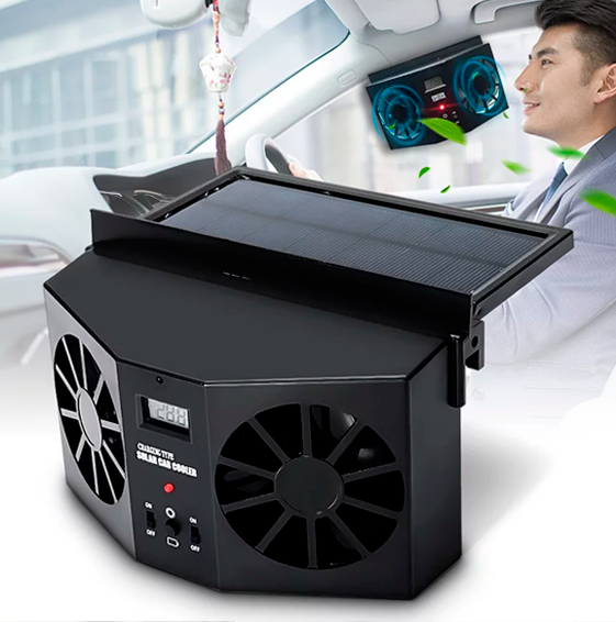 SolarMax Car Air Conditioner - Eco-Friendly, Solar-Powered Cooling for Vehicles