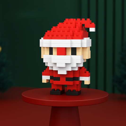 Christmas Toy Building Blocks Set Creative Construction Figures