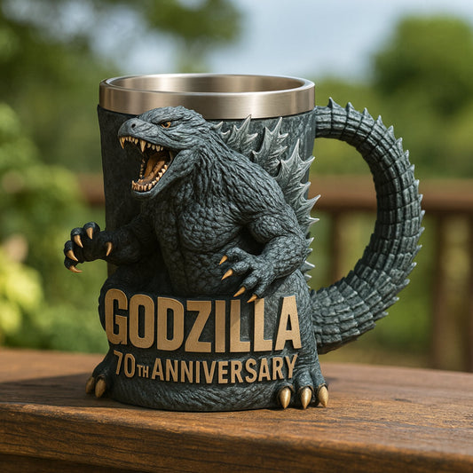 Coffee Mug 3D Monster Figure Sculpted Ceramic Drinkware
