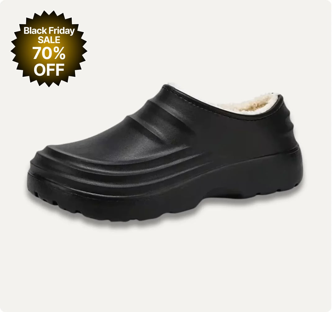 Torrey Fuzzy Non-Slip Comfort Clogs – Warm Slip-On Fit