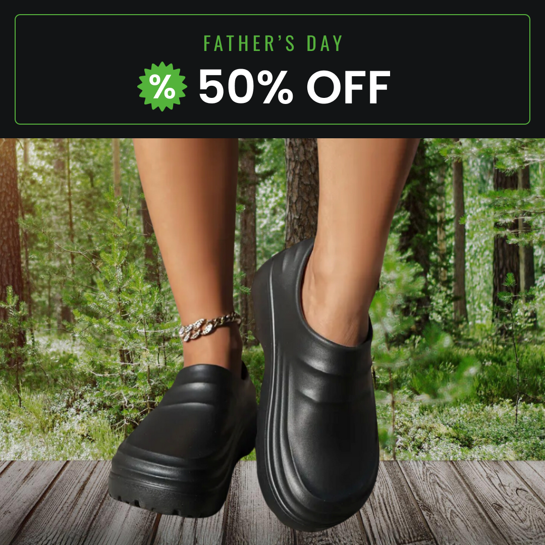 Waterproof Slip-On Clogs with Arch Support – Lightweight Comfort
