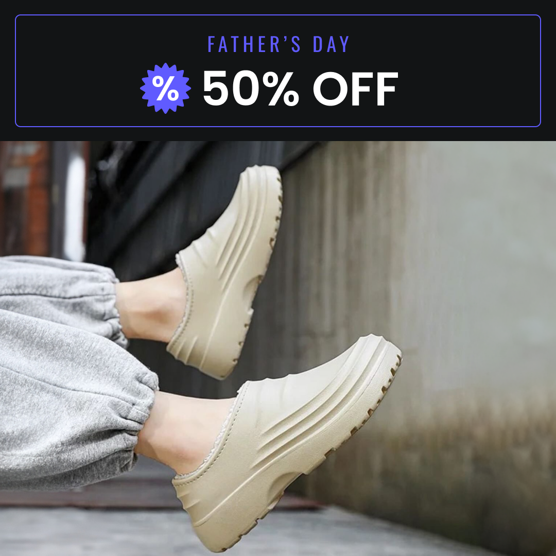 Waterproof Slip-On Clogs with Arch Support – Lightweight Comfort