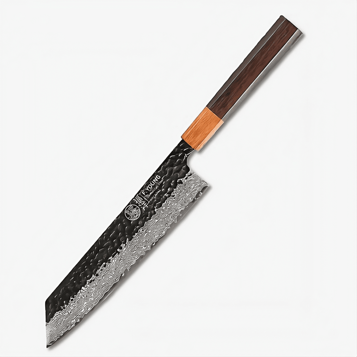 Dark Grain 8.2″ Damascus Steel Kiritsuke Knife&nbsp;切り付け包丁