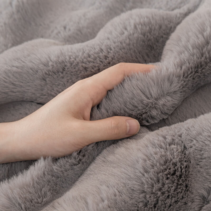 Faux Fur Sofa Covers, Throws Blankets Sofa Slipcovers for Pets