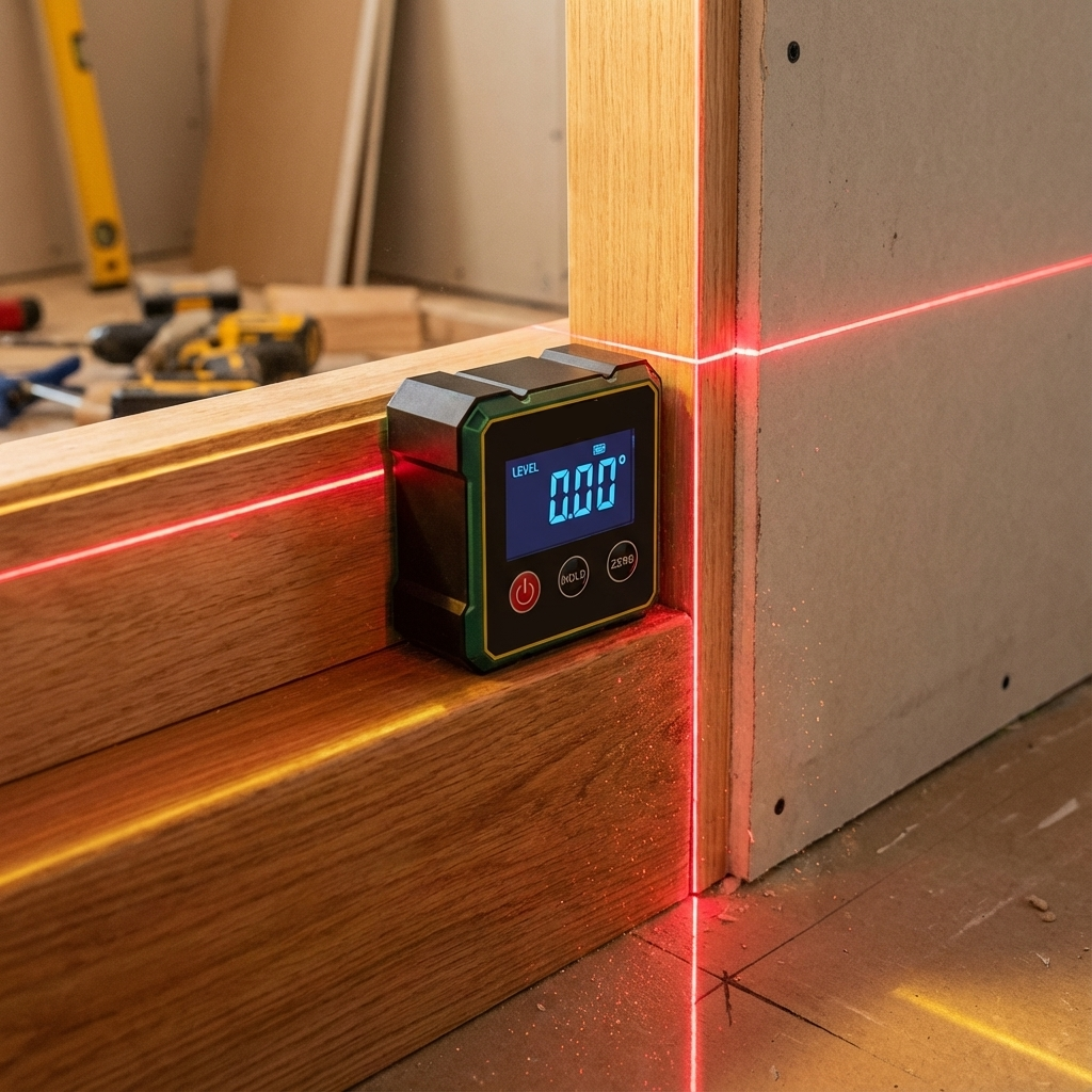 Digital Laser Level Measuring Tool