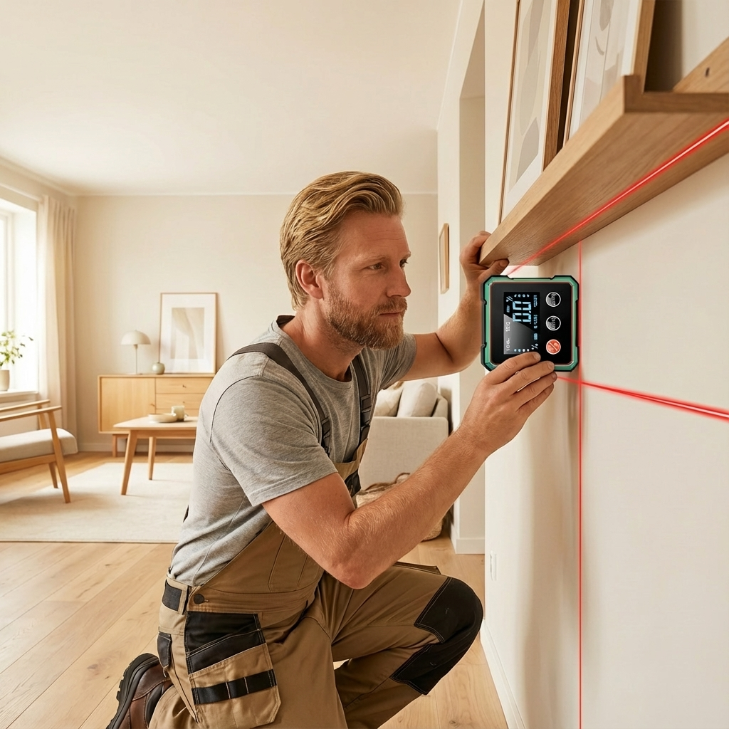 Digital Laser Level Measuring Tool