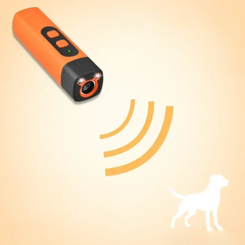 Dog Bark Control Ultrasonic Trainer Portable Training Device