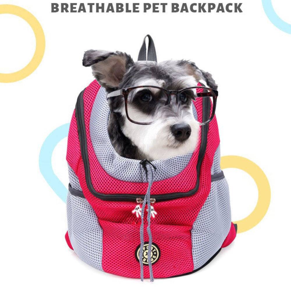 Dog Backpack Breathable Pet Carrier Outdoor Travel